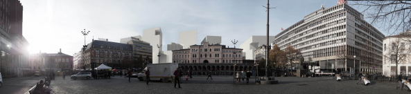 Oslo, Terroranschlag, Planvorstellung, BIG, MVRDV, Snohetta, White, LPO, Asplan viak, Wettbewerb, competition, Shortlist, Minist�rium, Regierungsgeb�ude, Regierung, Hochhaus, Glas, Fassade, facade, glass, tower, government