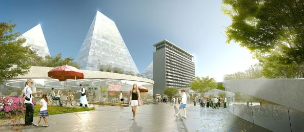 Oslo, Terroranschlag, Planvorstellung, BIG, MVRDV, Snohetta, White, LPO, Asplan viak, Wettbewerb, competition, Shortlist, Minist�rium, Regierungsgeb�ude, Regierung, Hochhaus, Glas, Fassade, facade, glass, tower, government