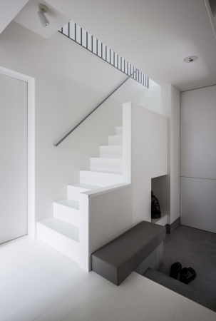 Cozy House, Haus, House, Japan, Shiga, Wei, Fassade, Einfamilienhau, housing, facade, white, Fenster, window