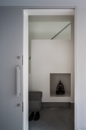 Cozy House, Haus, House, Japan, Shiga, Wei, Fassade, Einfamilienhau, housing, facade, white, Fenster, window