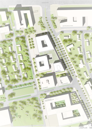 Wettbewerb, Goethe Universitt, Frankfurt am Main, Campus Westend, BLK2 Bge Lindner K2 Architekten, Staab, Atelier 30, harris + kurrle architekten, Max Dudler, Zvonko Turkali, Jorunn Ragnarsdottir, Drte Gatermann, competition, Institut, Studentenwerk, Bibliothek, Cafeteria, Campus