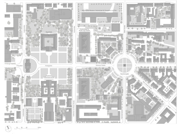 NS-Dokumentationszentrum in Mnchen eingeweiht, Georg Scheel Wetzel, Winfried Nerdinger, Geschichte Mnchen, Kubus, Wrfel, NSDAP, Braunes Haus, Erinnerungsort, Brienner Strae 34, Fassaden, Beton, Museum, Ausstellung, Architektur, Bayern, Knigsplatz Mnchen, Weipigment, Transportbeton, Heinze Award, Baunetz, Baunetz-Meldungen, Umfeld, Terrasse, Stadtbild, Museumsquartier Mnchen, Neubau, Ersatzbau, Ausblick, Treppe, Erschlieung, Ehrentempel, Sockel, NS-Zeit, 1. Mai, Monika Grtters, Lern- und Erinnerungsort, Bettina Georg, Tobias Scheel, Simon Wetzel, ehemalige Parteizentrale der NSDAP; Braunes Mnchen, Landeshauptstadt Mnchen, Bayern, Seehofer, Festakt, Palais Barlow, Weibeton, Ausblick, Direktor, Neues aus Mnchen, erster Mai, Todestag Adolf Hitler, bergabe, Baureferat Mnchen, Bibliothek, Verwaltung, Vortragssaal, Auditorium, Wettbewerb