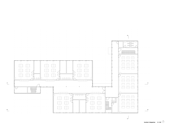 Thomas Mayer, Schule, Schulneubau, Holz, Metall, Baukasten, Europ�ischen Schule, Frankfurt am Main, 2015, school house, new building, metall, wood, European School, EZB, ECB,  Andreas Krawczyk, Nicole Kerstin Berganski, Nordweststadt, Schulkomplex, Erweiterung