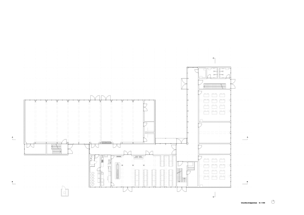 Thomas Mayer, Schule, Schulneubau, Holz, Metall, Baukasten, Europ�ischen Schule, Frankfurt am Main, 2015, school house, new building, metall, wood, European School, EZB, ECB,  Andreas Krawczyk, Nicole Kerstin Berganski, Nordweststadt, Schulkomplex, Erweiterung