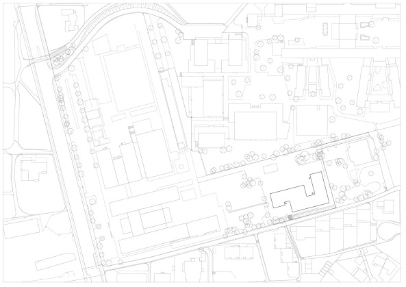 Thomas Mayer, Schule, Schulneubau, Holz, Metall, Baukasten, Europ�ischen Schule, Frankfurt am Main, 2015, school house, new building, metall, wood, European School, EZB, ECB,  Andreas Krawczyk, Nicole Kerstin Berganski, Nordweststadt, Schulkomplex, Erweiterung