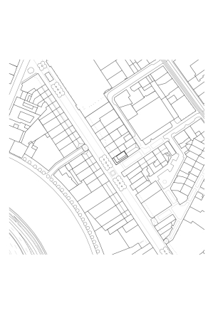 PSD Bank, Bank, Neubau, Saarbrcken, Saarland, Verwaltungsgebude, Wettbwerb, competition, Bayer Strobel, Abriss, Kolonnade, Fassade, facade, Verglasung, Glas, glass, Foyer, atrium, Volker W. Hamann, Mbel