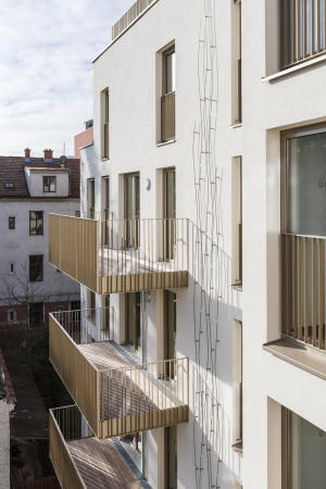 Wien, AllesWirdGut, sterreich, Wohnbau, Wohnungsbau, Frauenheimgasse, Wohnen, housing, appartement, Fassade, facade, Aluminium, Klinker, brick, Ziegelstein