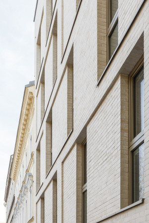 Wien, AllesWirdGut, sterreich, Wohnbau, Wohnungsbau, Frauenheimgasse, Wohnen, housing, appartement, Fassade, facade, Aluminium, Klinker, brick, Ziegelstein