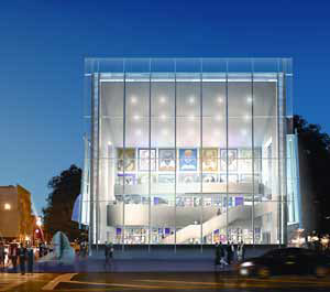 Gehry und Hardy prsentieren Plne fr Theater in New York