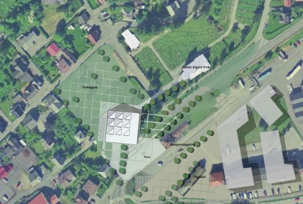 lgrd, Norwegen, Kirche, church, Wei, Fassade, Stavanger, Mischnutzung, mixed use, Dach, Dachkonstruktion, roof, Hang, slope, Skulptur, sculpture, glulam, Brettschichtholz, Holz, wood, Tageslicht, daylight, Sule, Glas, glass, column