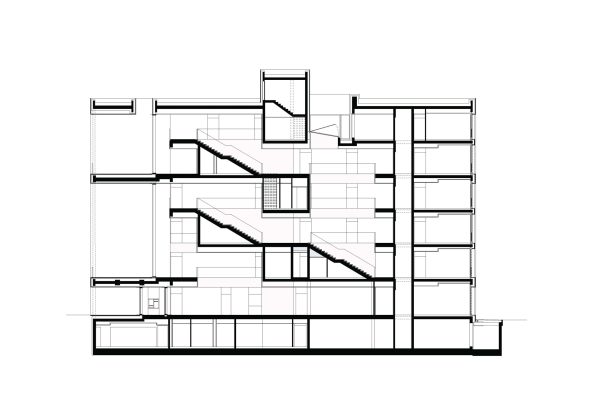 Ferdinand Heide Architekt; Frankfurt; Campus; Neubau; Seminarhaus; Campus Westend; Goethe-Universitt; Natursteinfassade