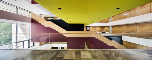 Ferdinand Heide Architekt; Frankfurt; Campus; Neubau; Seminarhaus; Campus Westend; Goethe-Universitt; Natursteinfassade