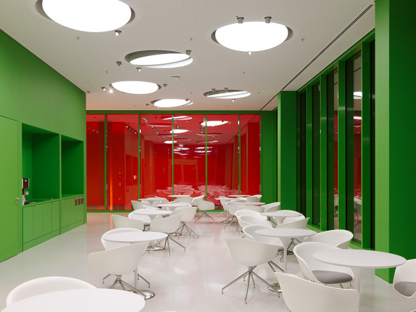 mvm architekt + starke architektur; Heroldsberg; Schwan Stabilo; Stabilo Cube; Schwarzer W�rfel; Fineliner; Farbe; corporate architecture; Markenarchitektur; Neubau; Paul Ott