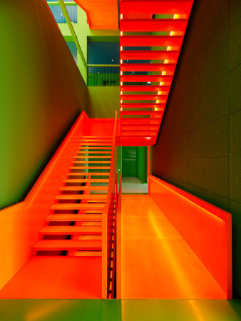 mvm architekt + starke architektur; Heroldsberg; Schwan Stabilo; Stabilo Cube; Schwarzer W�rfel; Fineliner; Farbe; corporate architecture; Markenarchitektur; Neubau; Paul Ott