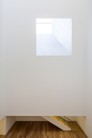 Fine Arts Museum of Asturias, Oviedo, Spanien, Spain, Museum, Kunstmuseum, art, museum, Umbau, Ausbau, Erweiterung, extension, 2014, Francisco Mangado, Wettbewerb, competition, Wettbewerbsgewinn, Velarde Palace, Casa Oviedo-Portal, Neubau, Fassade, facade, Glas, glass, Altbau, historical building, Hof, courtyard, Licht, Belichtung, light, lighting, skylight