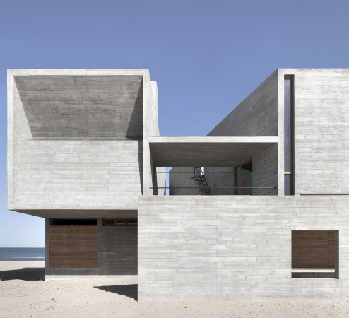 library, Bibliothek, Seashore Library, Nandaihe, China, Vector Architects, 2014, Beton, concrete, solid, pure, Ozean, Strand, Licht, light, Glas, glass, pivot wall, Ausblick, view, Stahl, steel, Dach, Tonnendach, arched roof, Meditation, Holz, wood