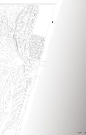 library, Bibliothek, Seashore Library, Nandaihe, China, Vector Architects, 2014, Beton, concrete, solid, pure, Ozean, Strand, Licht, light, Glas, glass, pivot wall, Ausblick, view, Stahl, steel, Dach, Tonnendach, arched roof, Meditation, Holz, wood