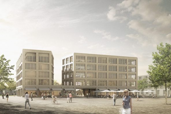 Wettbewerb, Wettbewerbsergenisse, M�nchen, Bayern, Schwabing-Nord, Domagkpark, Bauhausplatz, competition, nichtoffener Realisierungswettbewerb, Palais Mai, Graber Huber, Blauwerk, Ortner und Ortner Baukunst, Topotek, Stadtplanung, St�dtebau, urban planning, urban development, Bebauungsplan, Entwicklungsma�nahme, Funkkaserne, Wohnen, Wohnung, housing, residential, Quartiersplanung, Einzelhandel, Gastronomie, Mischnutzung, B�ro, office, Fassade, facade