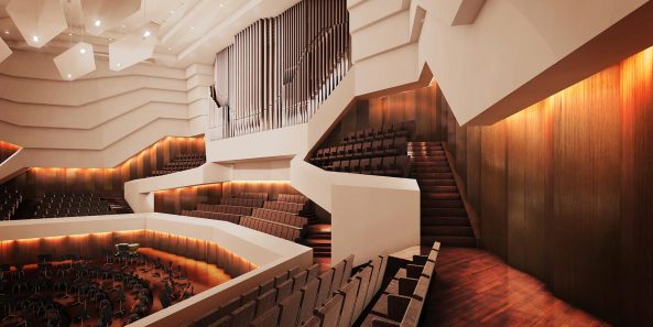 Neukonzeption des Dresdner Kulturpalastes von gmp