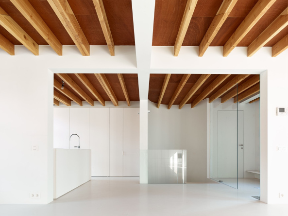 Beton, Backstein, Bestand, Altbau, Graux&Baeyens, Terrasse, Dach, Garten,roof, concrete, brick stone, Belgium, Ename