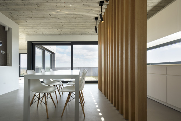 BF 30, Baugruppe, Stuttgart, Killesberg, Wohnungsbau, Wohnen, housing, Mehrgenerationenwohnen, Fassade, Park, parc, Bottega + Ehrhardt Architekten, appartment, Eternitplatte, Loggia, Balkon, Dachterrasse