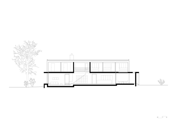 :mlzd; Architekten; Schweiz; Einfamilienhaus; Neubau; Bieler See, Ipsach; Wohnhaus in Seenhe; Sichtbeton; sgeraues Holz;