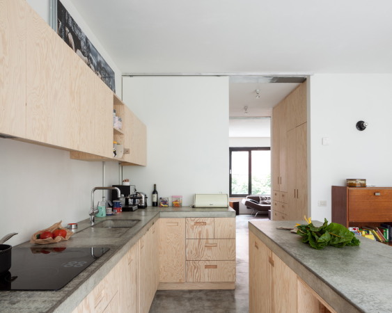 stekke + fraas, brutopia, housing, Neubau, Metallfassade, Wohnungsbau, Belgien, Baugruppe, Holz, Ausbau, Platten, Metallfassade, Blech, Dachterrasse, Wasser, Tim Van de Velde, Vielfalt, diversity, Ritterstrae, R50, wood, metal, terrace, water, Flu, Balkone, gnstig, billig, cheap, low cost, low tech, 2015, 2014, Forest, Avenue Van Volxem 387