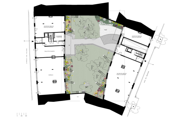 stekke + fraas, brutopia, housing, Neubau, Metallfassade, Wohnungsbau, Belgien, Baugruppe, Holz, Ausbau, Platten, Metallfassade, Blech, Dachterrasse, Wasser, Tim Van de Velde, Vielfalt, diversity, Ritterstrae, R50, wood, metal, terrace, water, Flu, Balkone, gnstig, billig, cheap, low cost, low tech, 2015, 2014, Forest, Avenue Van Volxem 387