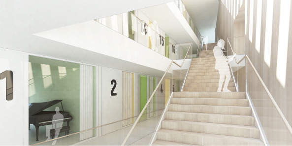 Ein 3. Preis: Schaltraum Architekten mit Bendfeldt Hermann Franke Landschaftsarchitekten