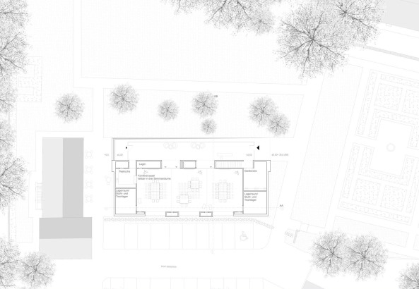 Wettbewerb, competieion, Staab, Brckner&Brckner, Marte.Marte. Haus der Wannseekonferenz, Wannsee conference, NS-Regime, Kolonie Alsen, Berlin, Senatsverwaltung fr Stadtentwicklung und Umwelt, Gedenksttte, Memorial, Erweiterung, Beton, Glas, concrete, gallery, Galerie