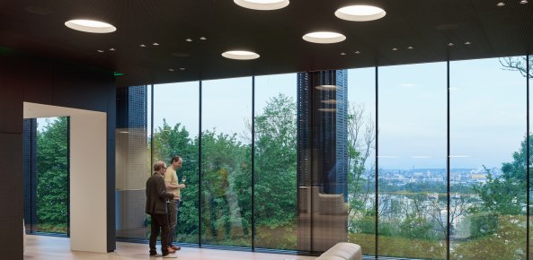 St. Magdalena, Sdtirol, dworschak mhlbachler architekten, Landschaft, landscape, Wohnhaus, wohnen, house, Steilhang, Hang, slope, Garten, garden, Pavillon, Glas, Glaspavillon, pavilion, glass, Fassade, facade, Vorhang