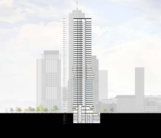 BIG gewinnt Hochhaus-Wettbewerb in Frankfurt