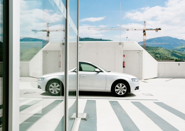 Fassade, Glas, Shopping Center, Salzburg, LOVE, Graz, facade, entertainment, membrane, steel frame, garage, parking, gallery