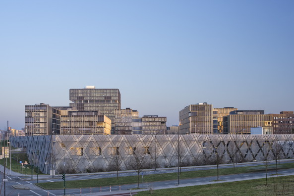 2014, 2012, JSWD, Architektur, St�dtebau, Essen, Quartier, Chaix & Morel, Bauabschnitt, Thyssen Krupp, Campus, St�dtebau, Stadt, B�ro, Verwaltung, Westflanke, Miniapolis, Westflanke, Typologie, Konferenzzentrum, Gussstahlfabrik, Geb�udefl�gel, Deutsches Rotes Kreuz, Headquarter, Corporate Architecture. Stahl, Metall, Aluminium, Loggia, Kinder, Kindertagesst�tte, Stadtumbau, urban renewal, industrial area, Atrium, Gussstahlfabrik, 1818, JSWD Architekten, Essen, K�ln, 45143