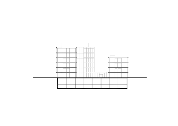 2014, 2012, JSWD, Architektur, St�dtebau, Essen, Quartier, Chaix & Morel, Bauabschnitt, Thyssen Krupp, Campus, St�dtebau, Stadt, B�ro, Verwaltung, Westflanke, Miniapolis, Westflanke, Typologie, Konferenzzentrum, Gussstahlfabrik, Geb�udefl�gel, Deutsches Rotes Kreuz, Headquarter, Corporate Architecture. Stahl, Metall, Aluminium, Loggia, Kinder, Kindertagesst�tte, Stadtumbau, urban renewal, industrial area, Atrium, Gussstahlfabrik, 1818, JSWD Architekten, Essen, K�ln, 45143