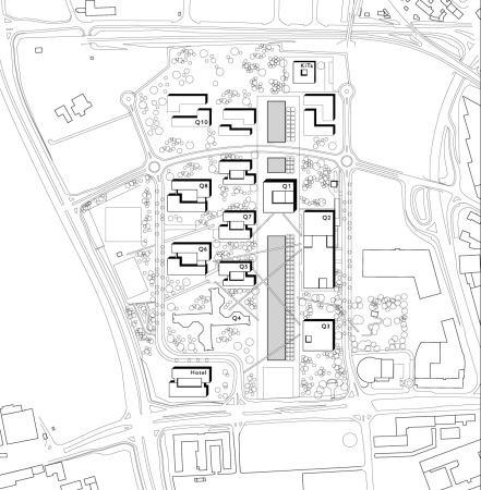 2014, 2012, JSWD, Architektur, St�dtebau, Essen, Quartier, Chaix & Morel, Bauabschnitt, Thyssen Krupp, Campus, St�dtebau, Stadt, B�ro, Verwaltung, Westflanke, Miniapolis, Westflanke, Typologie, Konferenzzentrum, Gussstahlfabrik, Geb�udefl�gel, Deutsches Rotes Kreuz, Headquarter, Corporate Architecture. Stahl, Metall, Aluminium, Loggia, Kinder, Kindertagesst�tte, Stadtumbau, urban renewal, industrial area, Atrium, Gussstahlfabrik, 1818, JSWD Architekten, Essen, K�ln, 45143