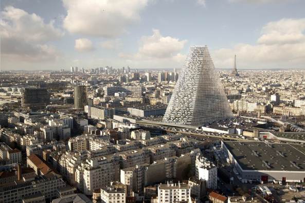 Herzog & de Meuron, Basel, Paris, triangle, brogebude, office building, vertical, flat, Critique, Stadtrat, brokratie, city board, burocracy, high rise
