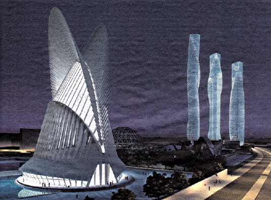 Calatrava stellt Plne fr Hochhuser in Valencia vor
