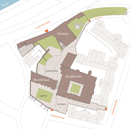 Europ�isches Hansemuseum in L�beck, Moderne Backsteingotik, Backstein, Ziegel, Bricks, Studio Andreas Heller Architects and Designers, Werner Huthmacher, L�beck, Andreas Heller, Bauen im Bestand, Umbau, Erweiterung, Museum, Ornament, Fassade, Altbau, Altstadt L�beck, BauNetz, Baunetz-Meldungen, Architektenprofile, Baukosten, Neubau, Architektur, Architekt