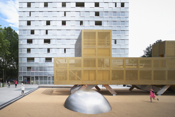 Aufwertung, Cit, Frankreich, Bordeaux, Lormont, Paris, LAN, Bestand, Renovierung, Modernisierung, Renovation, modernisation, upgrading, Heritage, Modernity, social housing, Sozialer Wohnungsbau