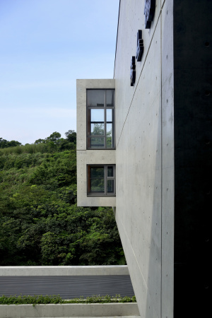 concrete, arts center, Taiwan, Dharma Drum Institute of Liberal Arts, Sporthalle, Studentwohnheim, Beton, Anlage, Vernacular, Tropical Architecture