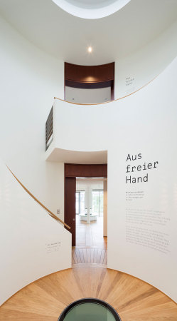 gmp, von Gerkan, Marg und Partner, Hamburg, Aus freier Hand, Ausstellung in Hamburg, Meinhard von Gerkan, Architektur-Pavillon, Elbhang, Rckschau, Retrospektive, Michael Kuhn, Sammlung, Volkmar Sievers, WES LandschaftsArchitektur, Elbchausse, Architekurskizze, Skizze, Zeichnung, Modell