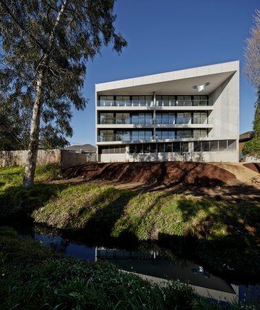 k20 Architecture; Trinity Apartments; Melbourne; Australien; Neubau; Wohnanlage; Wohnungsbau; Dreifaltigkeit