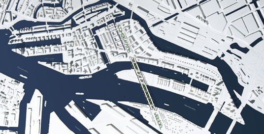 BRT planen bewohnbare Brcke in Hamburg