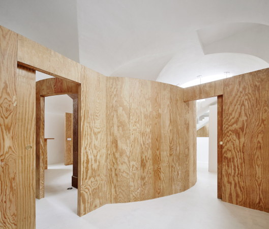 Unterirdisches Raumwunder; Kellergewlbe; Umbau; Kellerraum; Barcelona; Spanien; Ral Snchez; RAS Arquitectura; Jose Hevia, cellar, underground, apartment, vault, Gewlbe, Kellerausbau, Ausbau, Wohung, spain, Mikrozement, Microestil