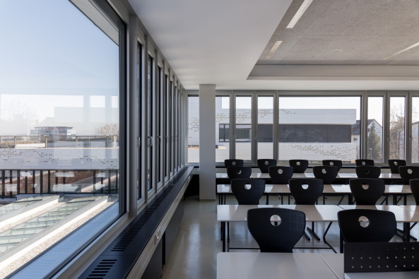 sanierung, energetische, stuttgart, schule, berufsschule, neustrukturierung, wulf, architekten, wei�enhofsiedlung, werner-siemens-schule, Kaufm�nnische Schule Nord, fassadensanierung, umbau