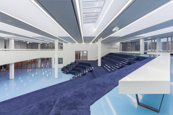 sanierung, energetische, stuttgart, schule, berufsschule, neustrukturierung, wulf, architekten, wei�enhofsiedlung, werner-siemens-schule, Kaufm�nnische Schule Nord, fassadensanierung, umbau