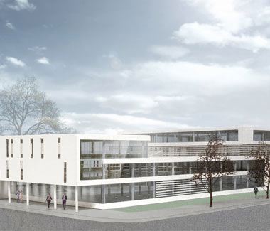 Grundsteinlegung fr Siemens-Trainingscenter in Erlangen