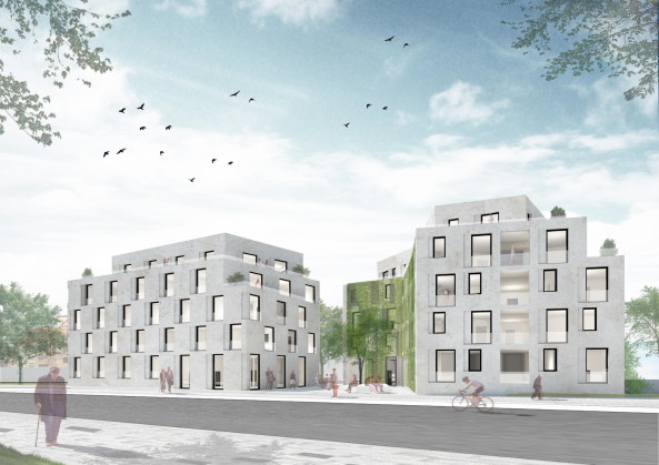 wohnungsbau, dossenheim, heidelberg, wettbewerb, neubau, total, totaltankstelle, tankstelle, Erhard, Stern & Pfeil, esp, Bilger, Fellmeth, motorlab, haascookzemmrich, STUDIO2050, SSV, tillschweizer/co, joest, architekten, studenten, senioren, platz, goethestrae, handschusheimer, landstrae