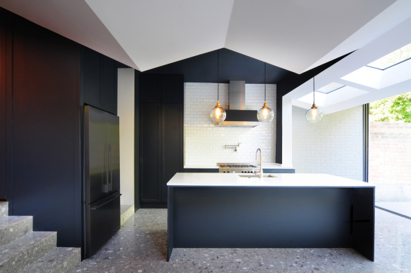 Rapid Prototyping, London, Papier, Thomas Demand, Fotografie, Faltung, Decke, Wohnkche, Anbau, Terrace house, Skulptur, Innenarchitektur